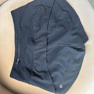 Black lululemon shorts.